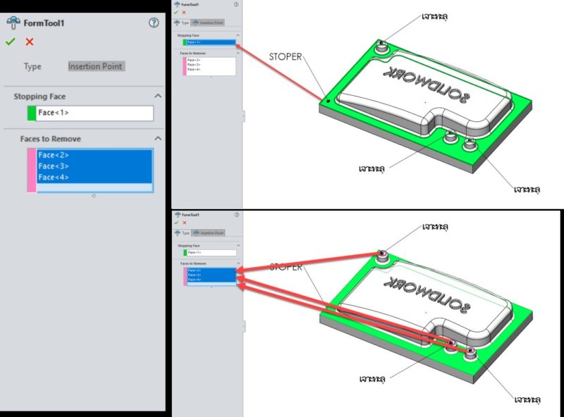Forming Tool - SOLIDWORKS